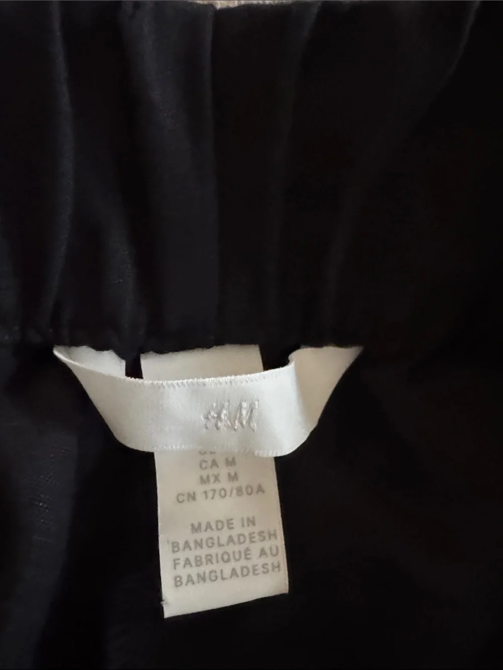 NWOT HM Ankle-Length Linen-Blend Pants
